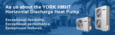 The HMH7 18 SEER Horizontal Discharge Heat Pump